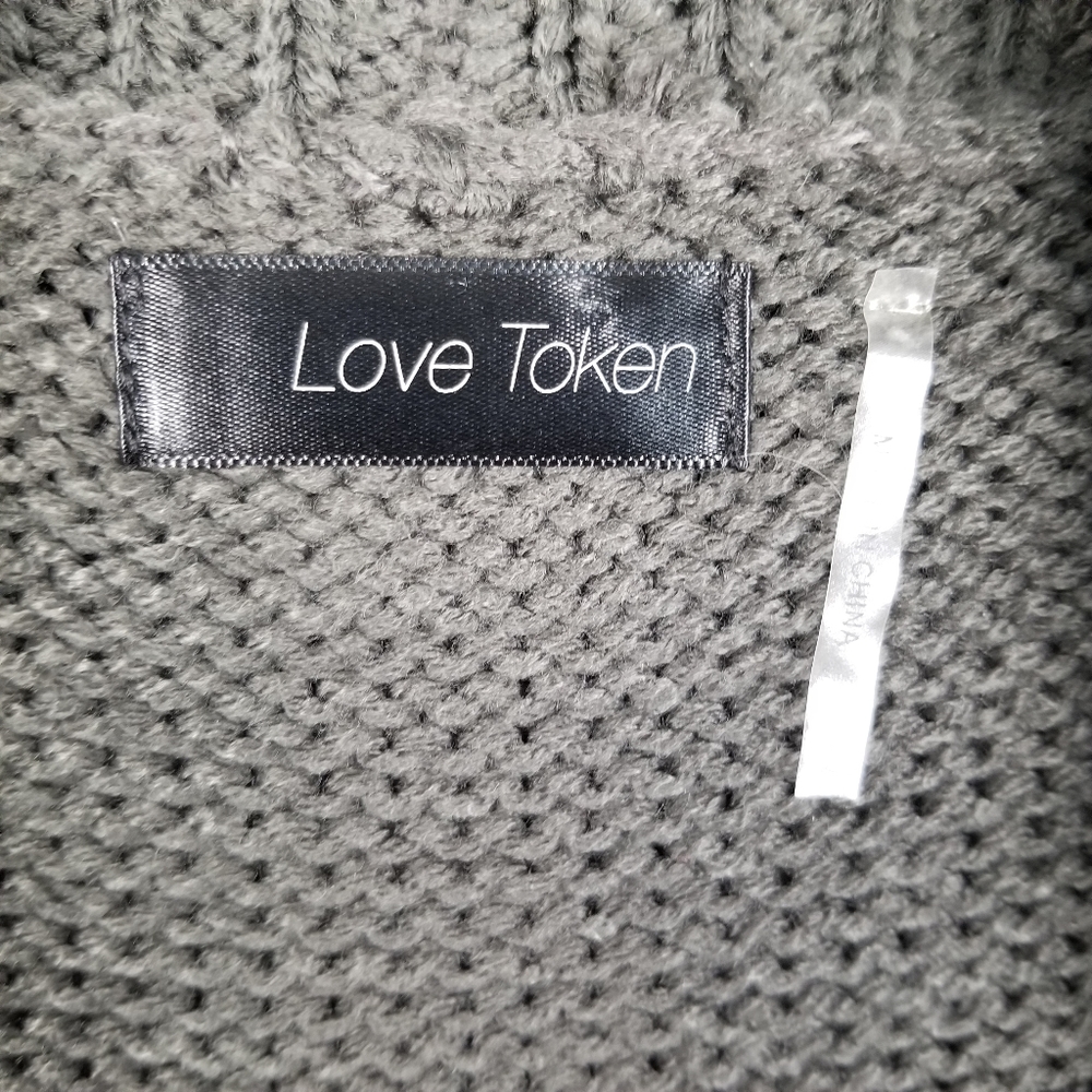 Love Token Rabbit Trimed Sweater Vest EUC - Picture 2 of 5